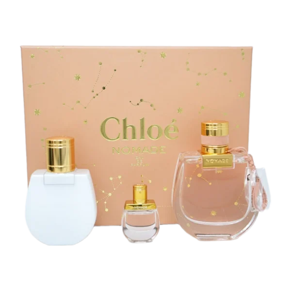 CHLOE NOMADE (W) (H/B) (LI FREE) 3PC SET (2.5OZ EDP SP, 3.3OZ BODY LOTION, 5ML EDP SPL)